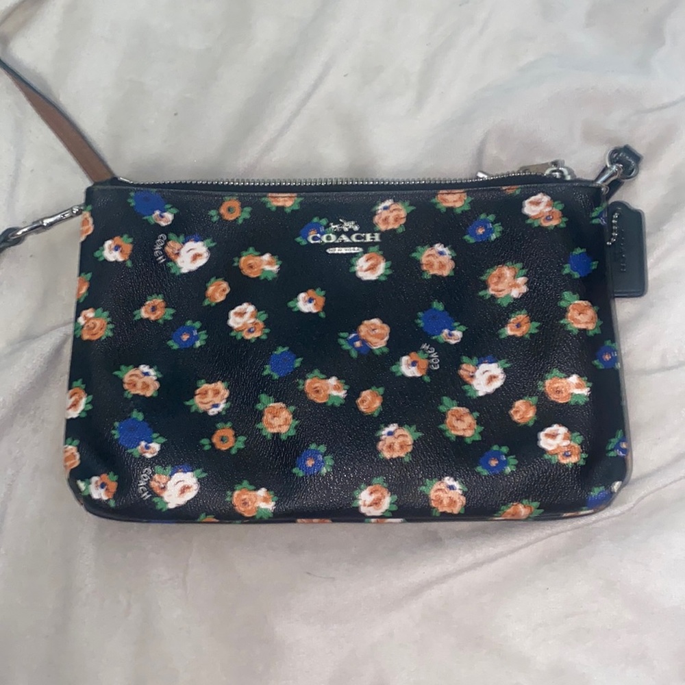 Floral coach bag